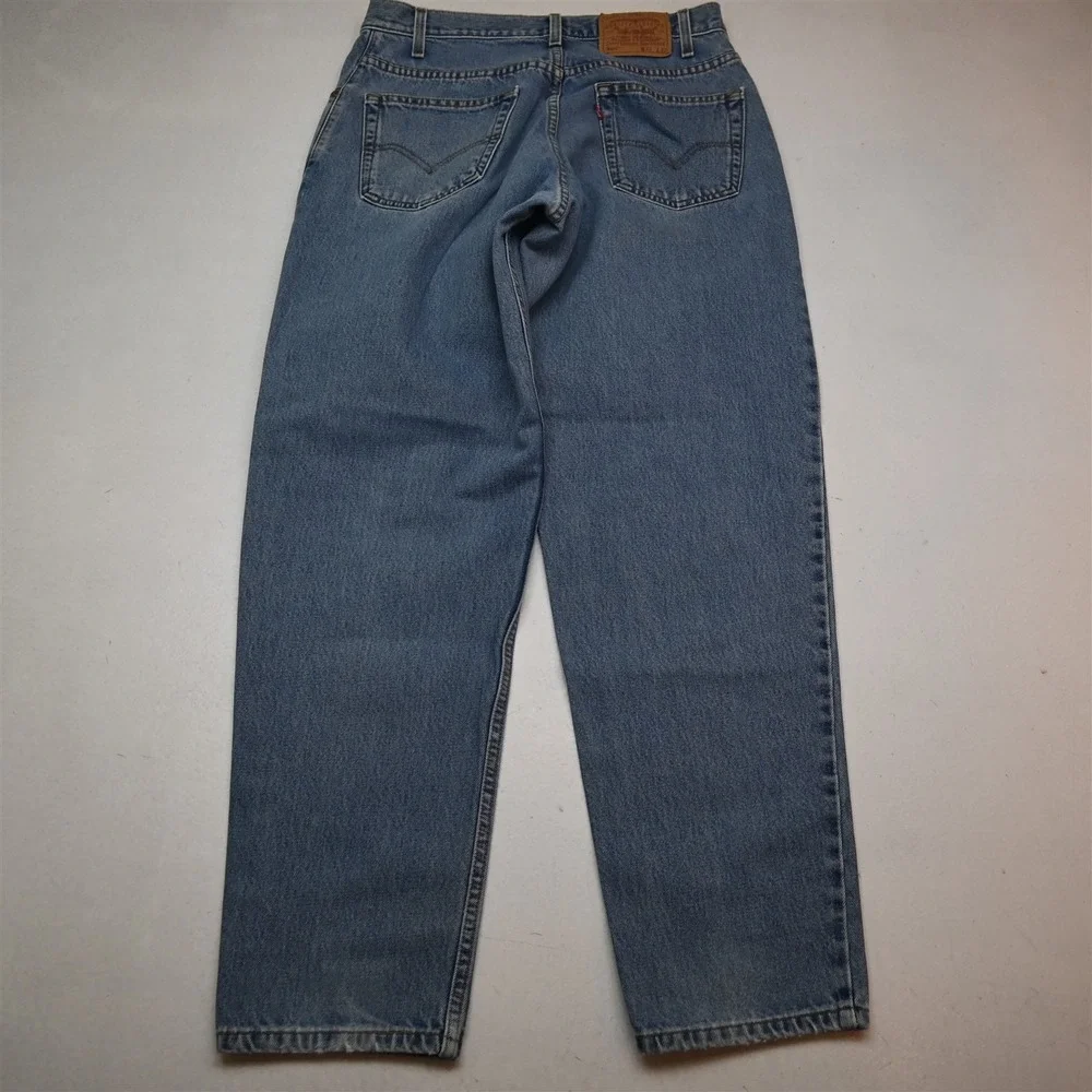 Vtg Y2K Levis 33x32 Light 560 Comfort Loose Tapered High Rise Mens Jeans‎